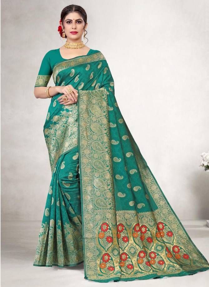 Lakshya Vidya vol 03 Designer Festive Wear Jacquard Silk Heavy Latest Saree Collection
